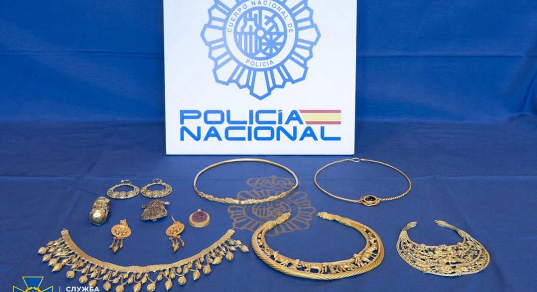 В Іспанії контрабандисти хотіли продати «Скіфське золото»: серед затриманих – представник упц мп