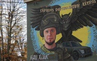 У Львові намалювали мурал на честь захисника з Волині