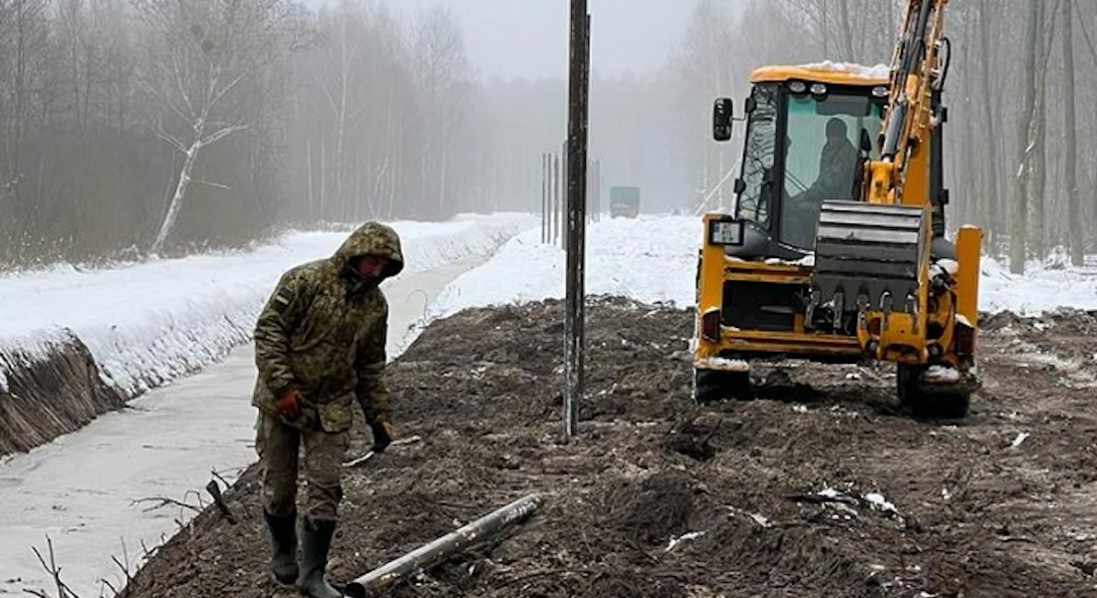 Як на Волині укріплюють кордон з білоруссю