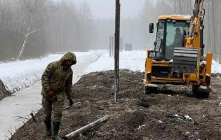 Як на Волині укріплюють кордон з білоруссю