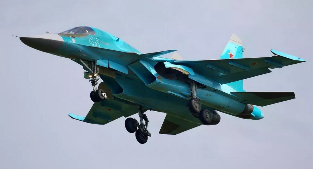 На росії згорів винищувач Су-34: причетне ГУР