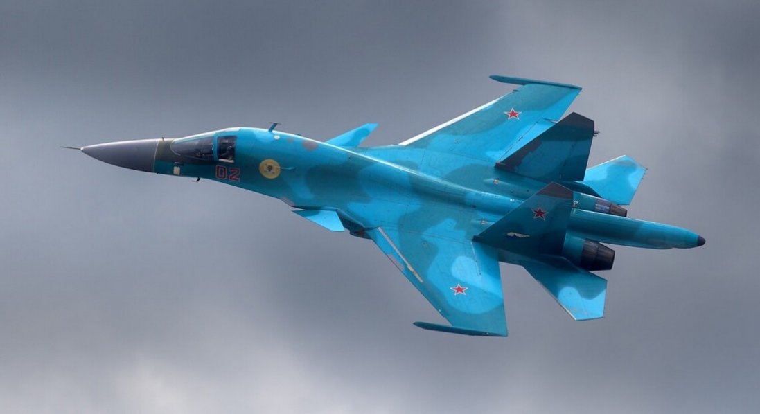 Українські захисники знищили російський винищувач Су-34