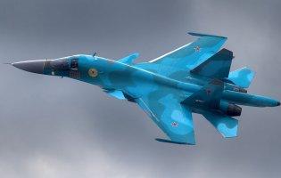 Українські захисники знищили російський винищувач Су-34