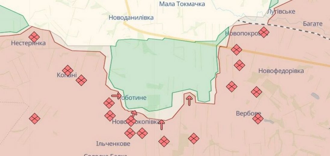 У Запорізькій області на Оріхівському напрямку росіяни посилили штурми