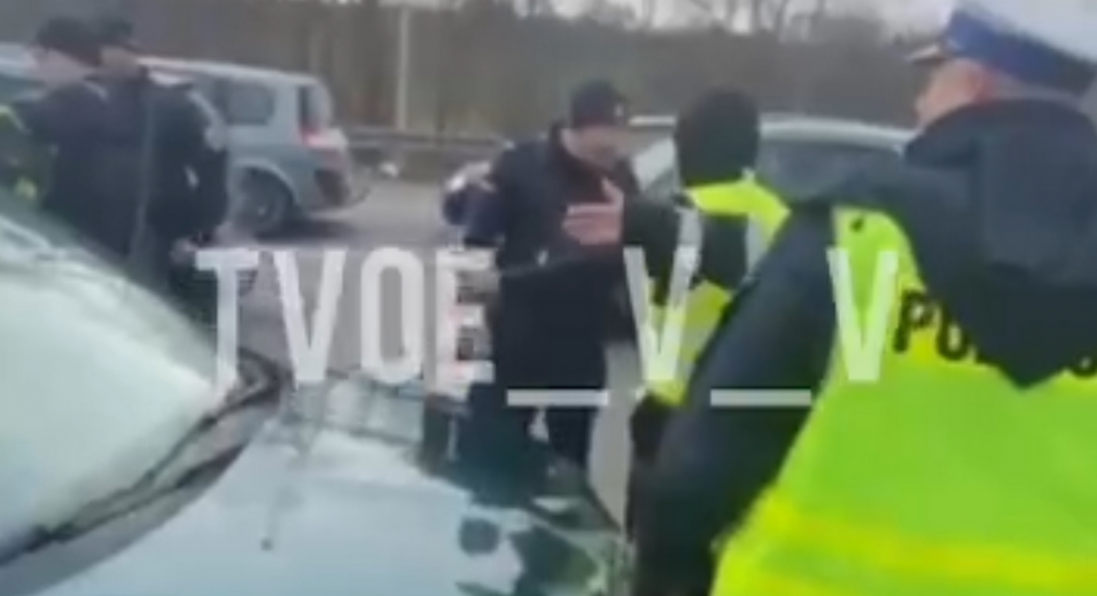 У Дорогуську польська поліція затримує українських перевізників