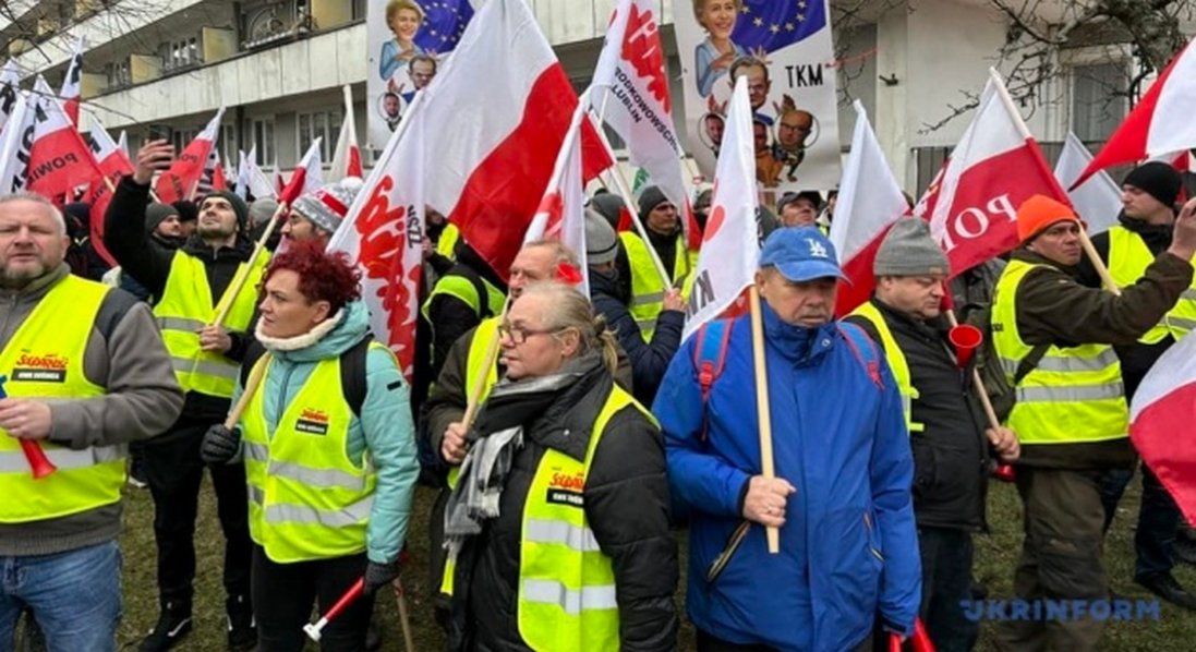 Протести у Варшаві: частина фермерів були нетверезі