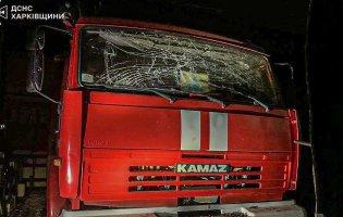 На Харківщині росіяни вдарили ракетою по пожежній частині