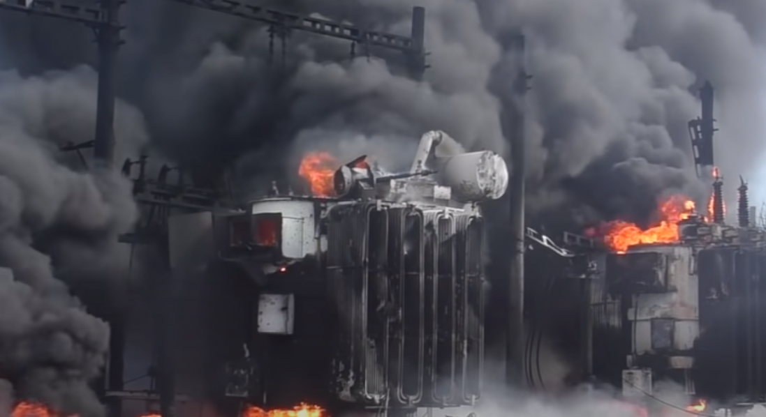 росія вдарила по українських електростанціях
