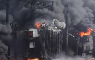 росія вдарила по українських електростанціях