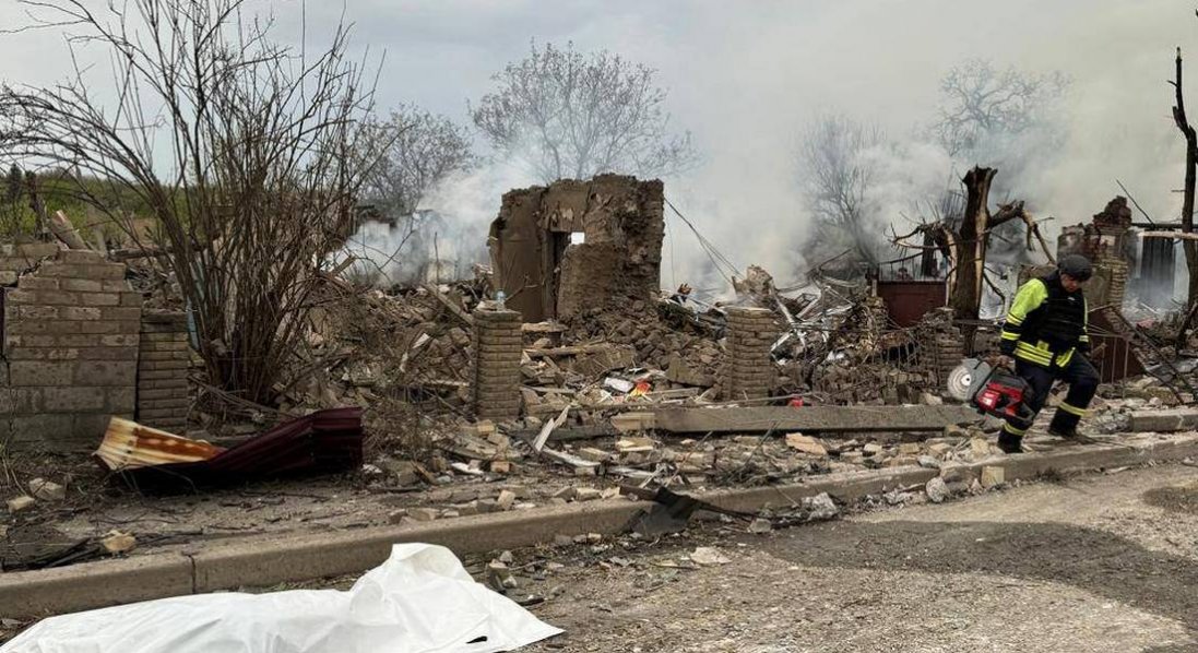 По місту на Донеччині окупанти вдарили чотирма ракетами