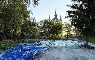 У Києві демонтували незаконний «храм-МАФ» упц мп