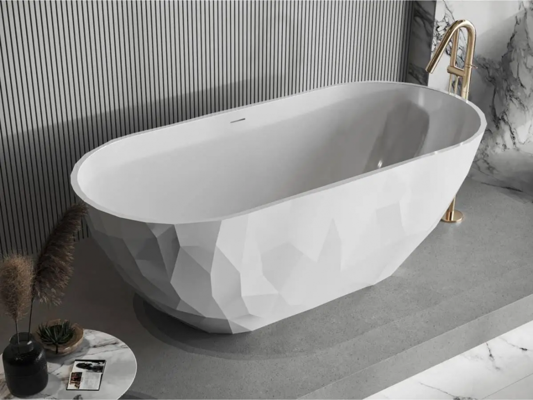 Ванна зі штучного каменю: розкіш та практичність у вашій ванній кімнаті