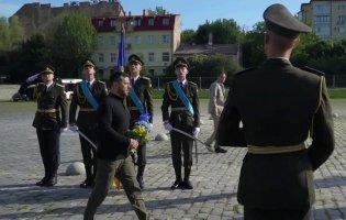 До Львова з неоголошеним візитом прибув Зеленський