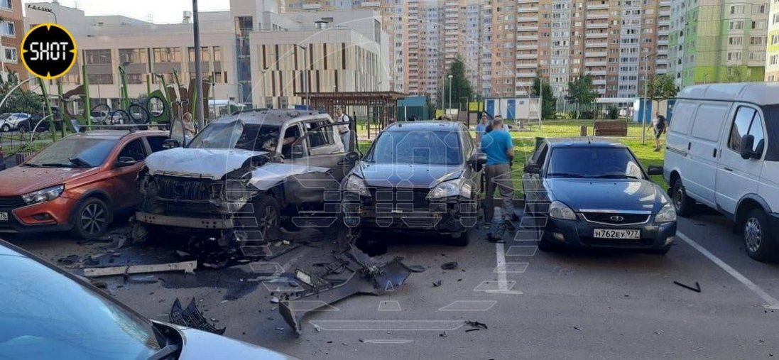 У москві вибухнула машина: ймовірно, постраждав офіцер російської армії