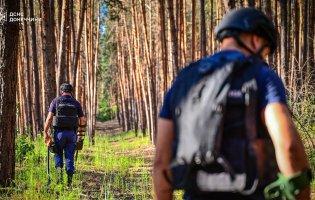 Під Лиманом волинські cапери розміновують ліси