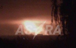 На росії горить військовий аеродром