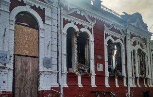 У Гуляйполі росіяни знищили музей-садибу родини Нестора Махна