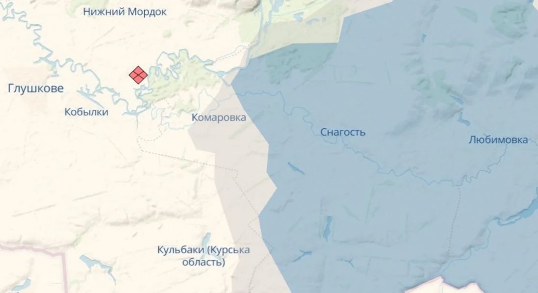 На Курщині біля села Снагость росіяни розпочали наступ