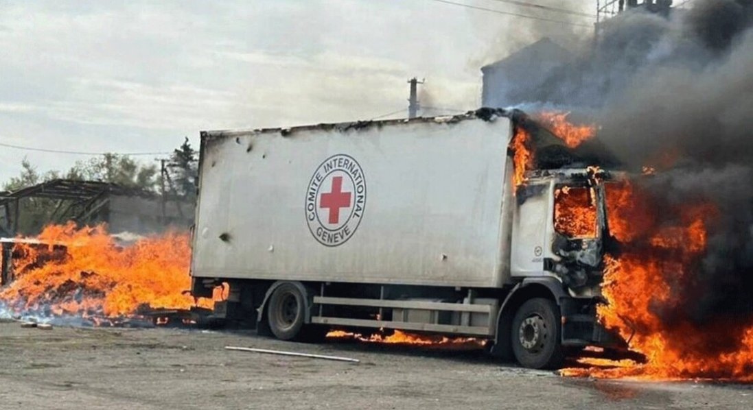 Удар по працівниках Червоного Хреста на Донеччині: довели причетність рф