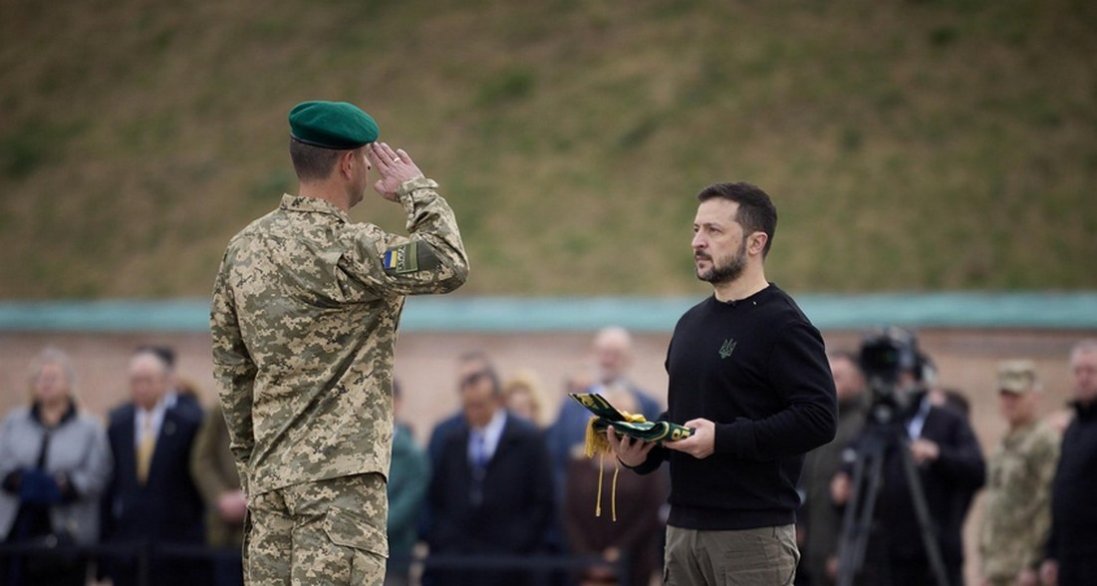 Зеленський нагородив Волинський прикордонний загін почесною відзнакою