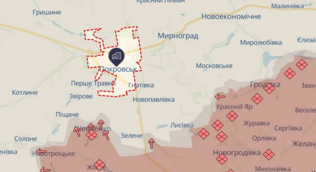 Під Покровськом відкинули окупантів