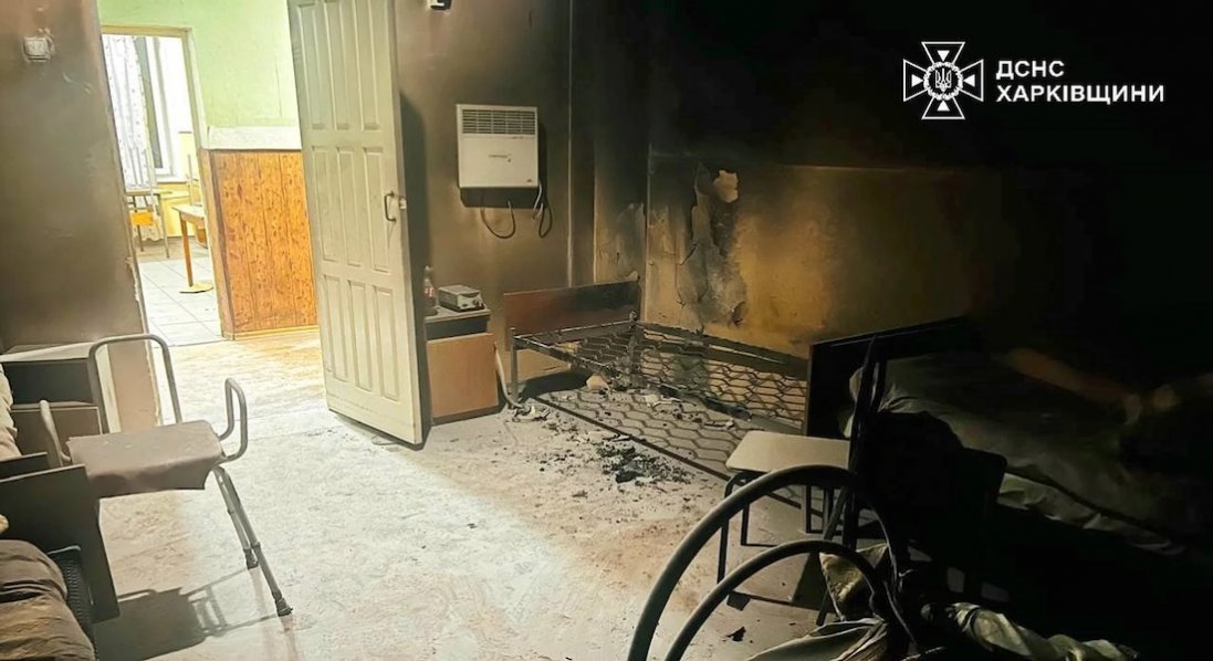 Пожежа в інтернаті на Харківщині: почали службове розслідування