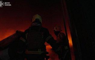 Війська рф атакували вночі Київ