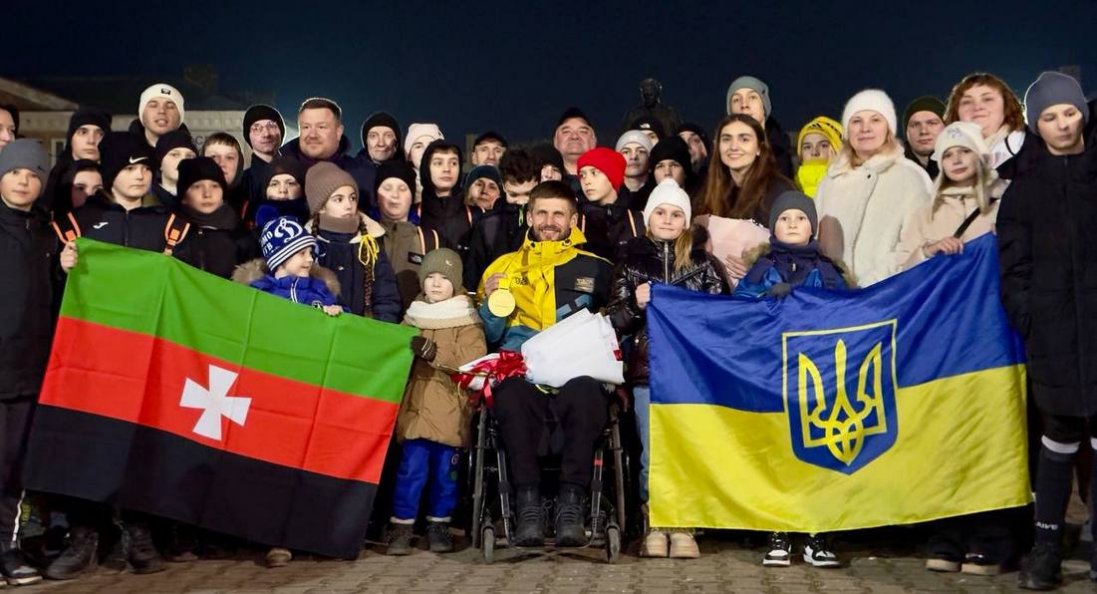 На Волині зустріли чемпіона Ігор Нескорених