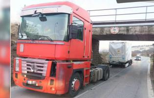 У Словаччині фура з Волині заблокувала рух транспорту