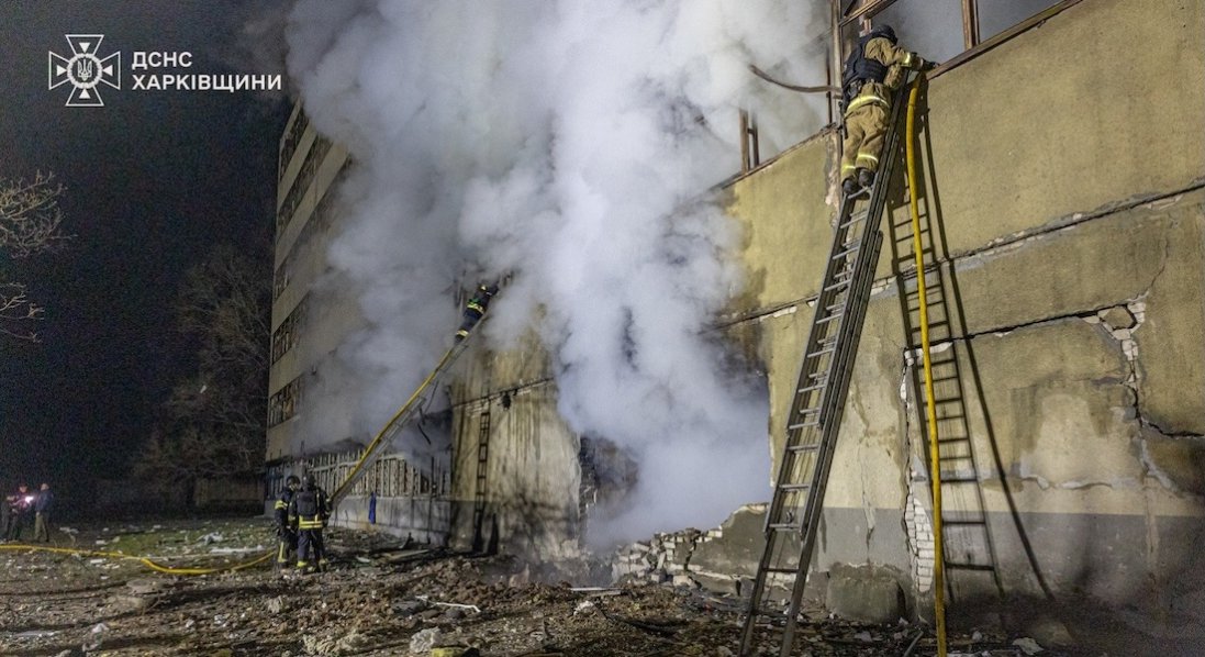 росіяни атакували Харків дронами