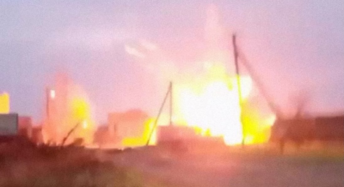 У Мелітополі підірвали броньовик з «кадирівцями»