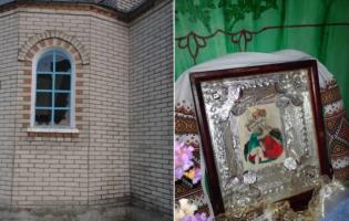 На Волині неповнолітні побили вікна у капличці вазами з могил