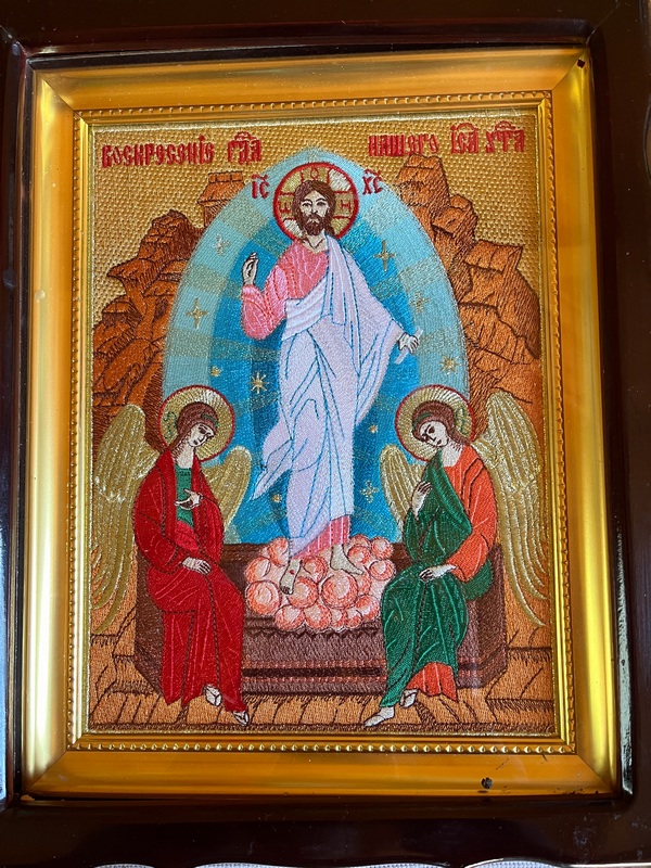 Цю ікону подарував Вовчаку митрополит Олександр Драбинко, чиї предки були вояками УПА