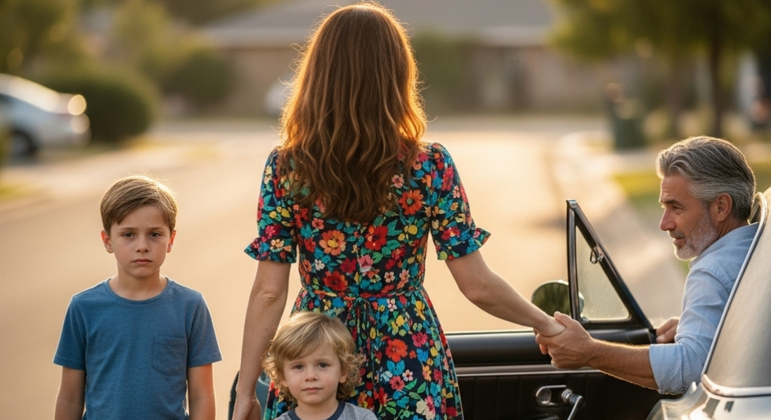 Покинула дітей і пішла жити до чоловікового брата