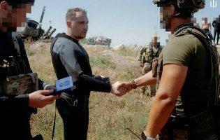 Буданов відвідав острів Зміїний