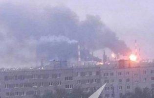 На росії дрони атакували Сизранський НПЗ