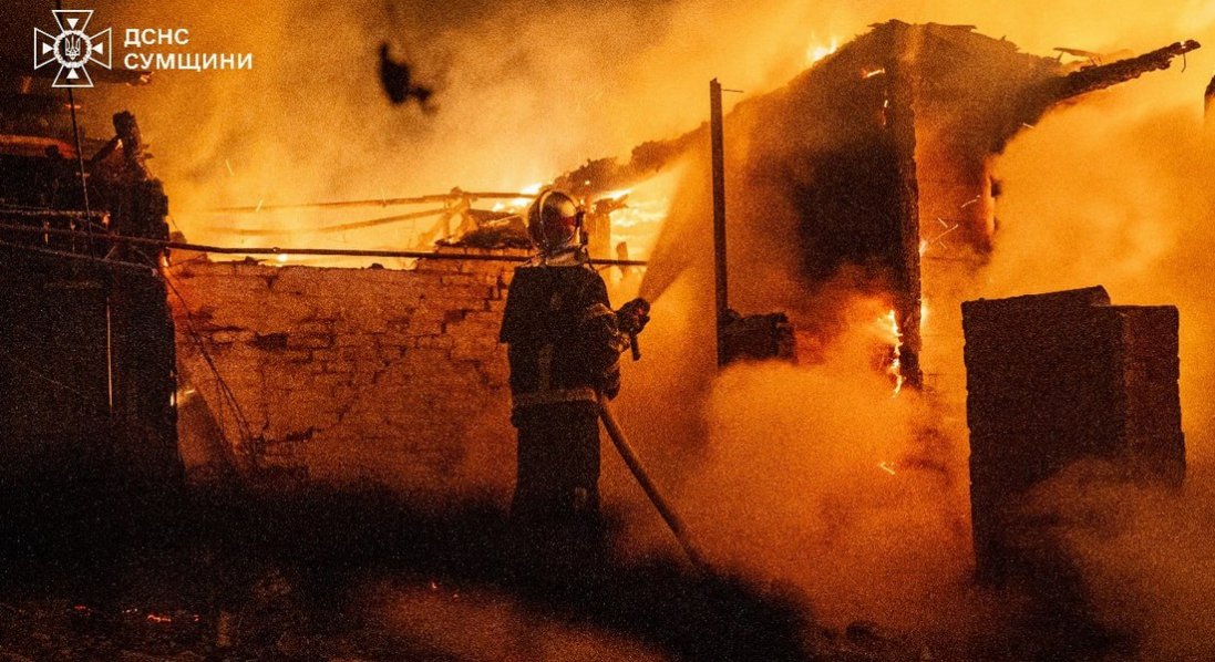 На Сумщині внаслідок обстрілу рф поранено шестеро цивільних