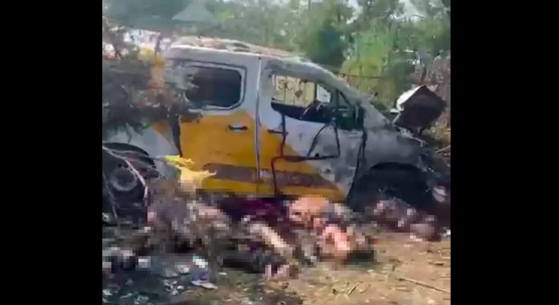 На Донеччині росіяни скинули авіабомбу на цивільних, які стояли в черзі по пенсію