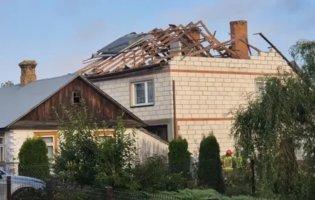 У Польщі уламки дрона рф впали на житловий будинок