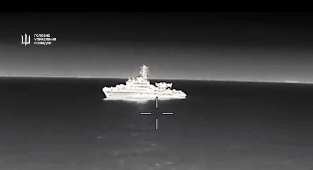 ГУР атакувало російський корабель поблизу Новоросійська