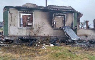 На Волині з літака впав боєприпас і знищив будинок