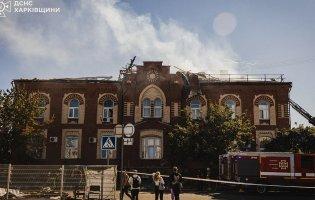 росіяни поцілили по навчальному закладу у Харкові