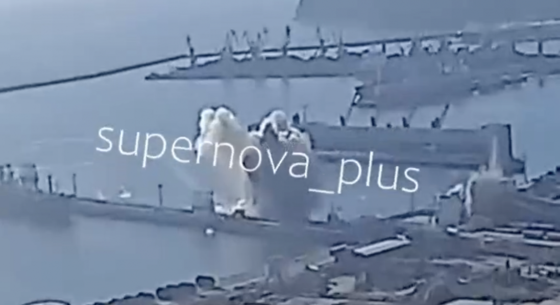 ГУР здійснило атаку на порт Новоросійська