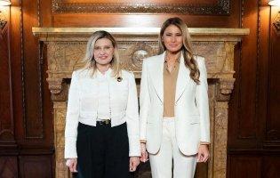 Олена Зеленська зустрілася з Меланією Трамп: про що говорили