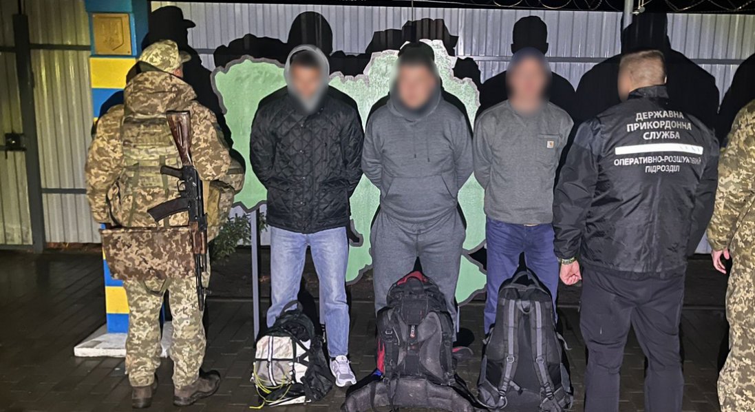 На Волині прикордонники затримали трьох мешканців Київщини