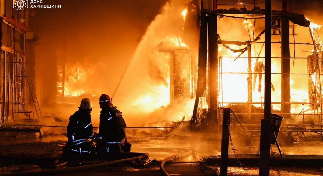 росіяни вдарили по Харкову КАБами та ракетами