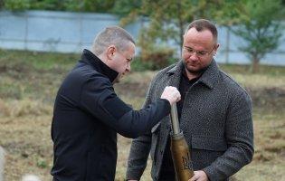 Заклали капсулу: у Луцьку з'явиться Ветеранський хаб