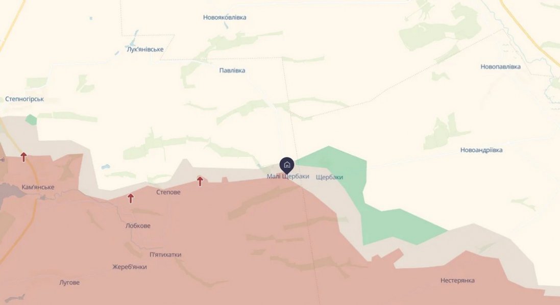 На Запорізькому напрямку захисники звільнили Малі Щербаки, Щербаки й прилеглі території