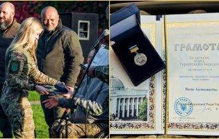 Медикиня «Госпітальєрів» з Волині отримала грамоту ВРУ