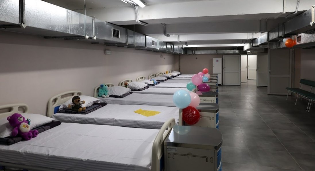 У Волинській обласній дитячій лікарні – нове укриття